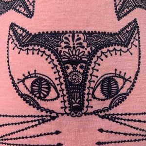 NWT LuLaRoe Cat Print Tank Top